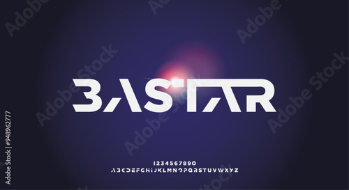 Bastar alphabet letters logos font with tails typography elegant oriental luxury classic serif fonts and number