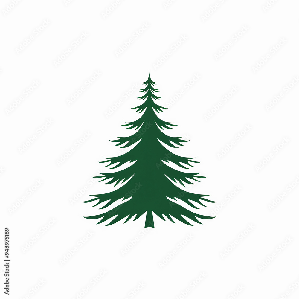 Modern Balsam Fir Logo with Clean Vector Illustration and Minimalist Flat Design Set against Crisp White Background Perfect for Branding Graphic Design Marketing Corporate Identity Digital Use Modern Balsam Fir Logo with Clean Vector Illustration and Minimalist Flat Design Set against Crisp White Background Perfect for Branding Graphic Design Marketing Corporate Identity Digital Use