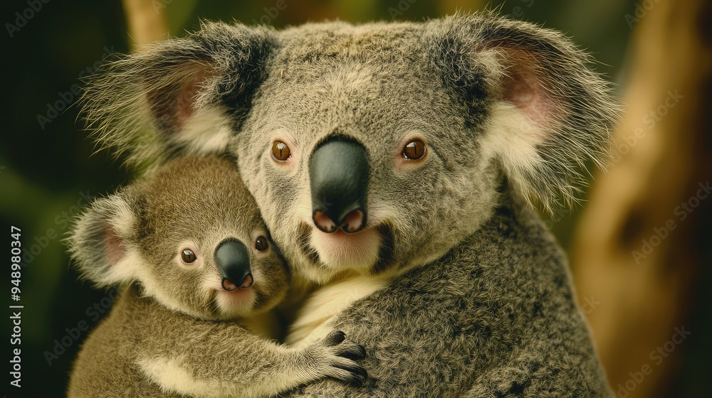 Obraz premium koala bear cub