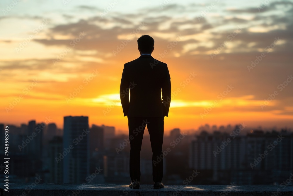 Fototapeta premium Life Mastery. Successful Career Development and Entrepreneurial Leadership Skills for Ambitious Professionals