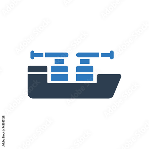 War Ship Icon - Battle ship Icon