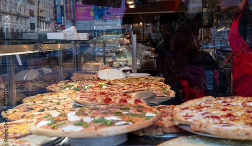 Photography Pizza shop display