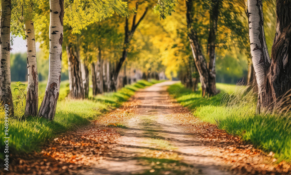 path in the autumn forest, country road in autumn
path in the autumn forest, country road in autumn