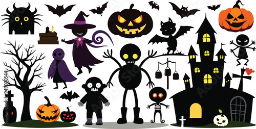 halloween vector illustration