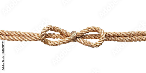 Sea knot, isolated on transparent png background