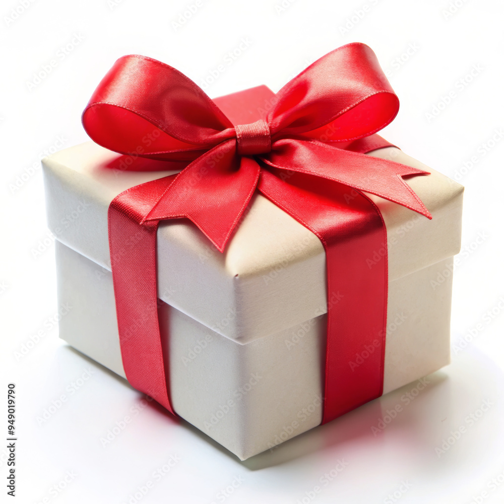 Obraz premium gift box with ribbon