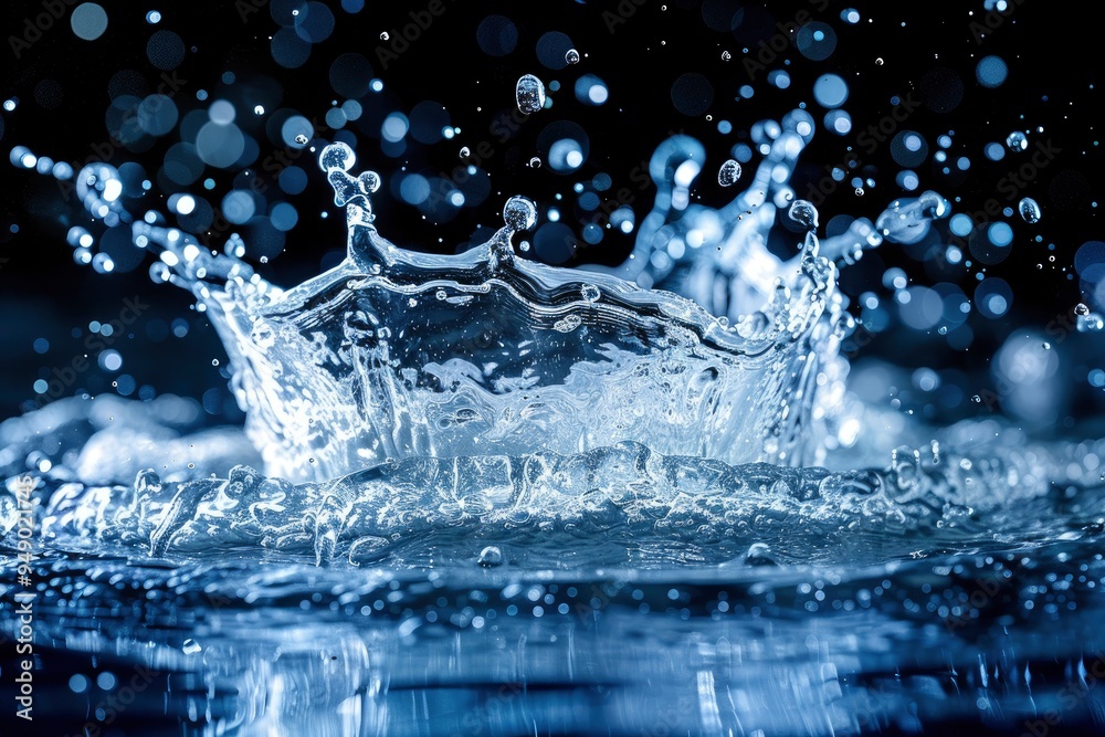 Water Splash Crown Water Splash Crown