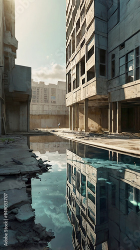 man and woman walking in the city