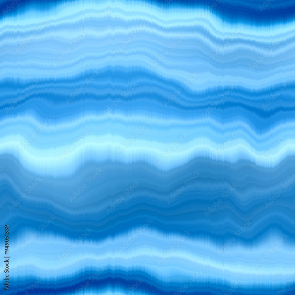Modern summer striped blur wash seamless pattern background for trendy beach wear and coastal living designs. Repeatable alcohol ink bleed effect in blue white indigo colors Modern summer striped blur wash seamless pattern background for trendy beach wear and coastal living designs. Repeatable alcohol ink bleed effect in blue white indigo colors