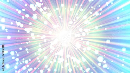 4kn Shiny Glowing Particles Motion Background