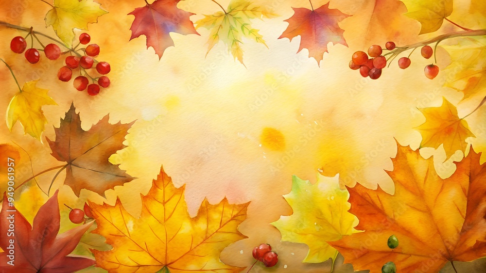 Autumn natural background. Attributes of autumn. Maple leaves Autumn natural background. Attributes of autumn. Maple leaves