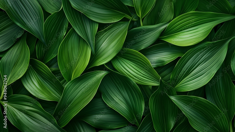 green leaves texture Generative AI green leaves texture Generative AI