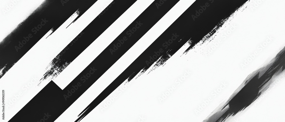 A black and white image with white lines and splatters of paint A black and white image with white lines and splatters of paint