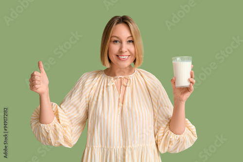 Beautiful young woman with ...