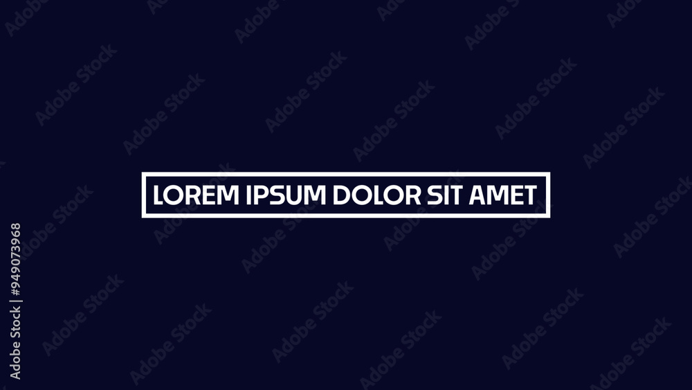 Text Animations with Box Design for Social Media Posts Stock Template ...