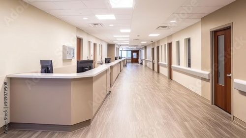 Healthcare facility with integrated primary and specialty care services for comprehensive patient management, coordinated care, patient-centered services