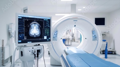 Radiology department with state-of-the-art imaging technology and PACS integration, precision diagnostics, advanced healthcare photo