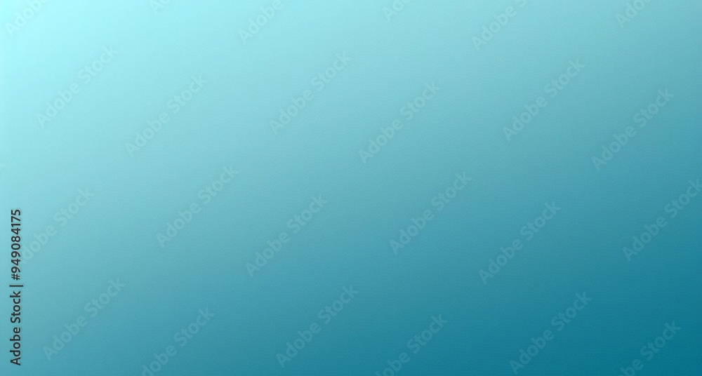 Abstract gradient turquoise blue teal white colored blurred back	