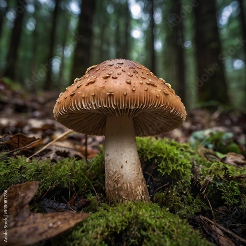 Mushroom fungi fungus toadstool in the woods