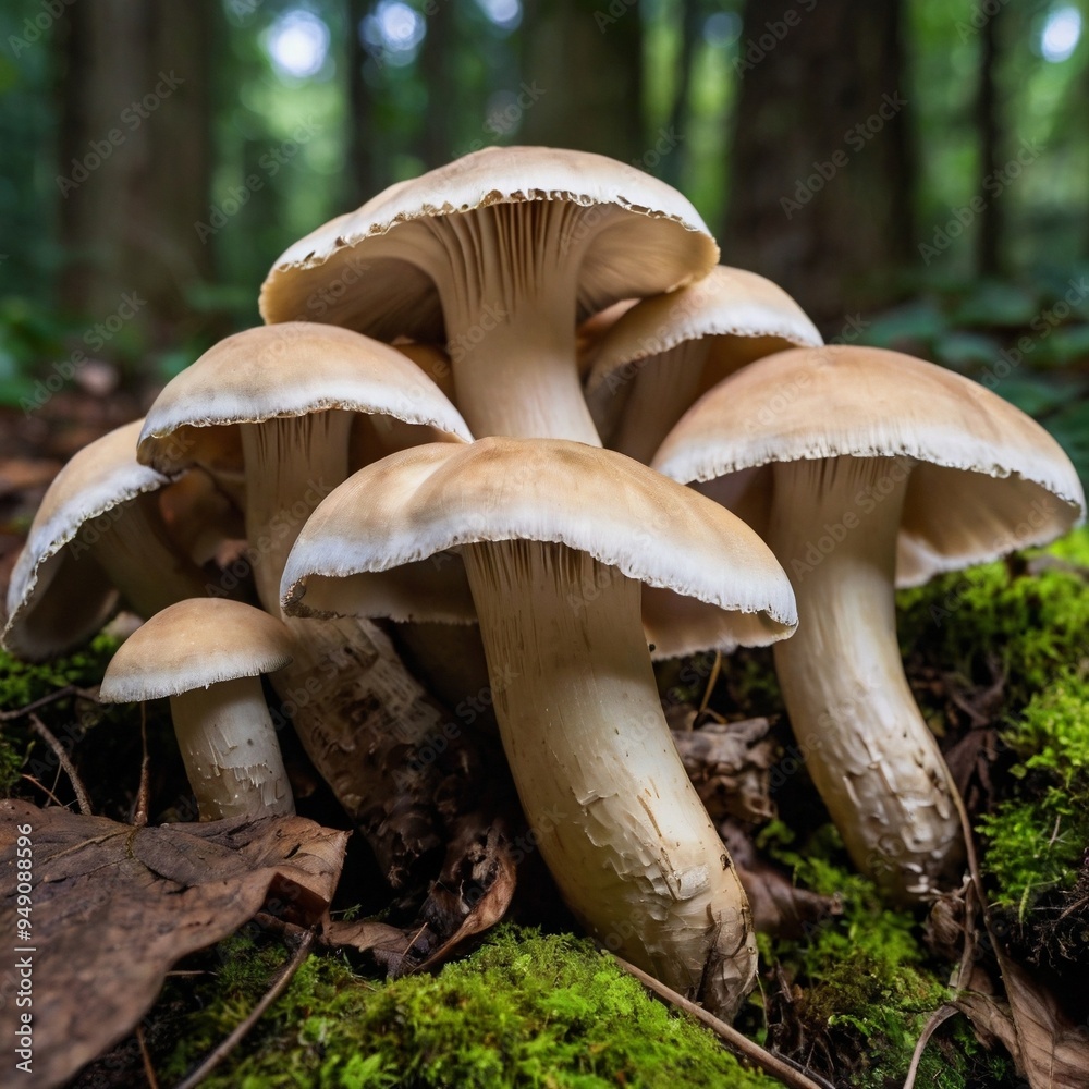 mushroom fungi fungus toadstool white background
