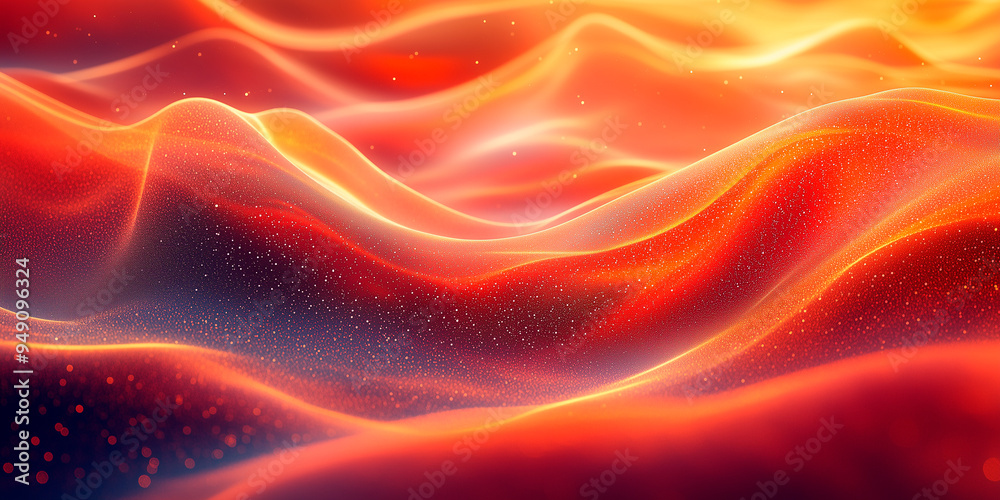 Fototapeta premium Orange Abstract Autumn Background