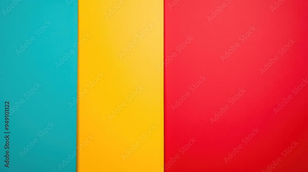 Profile in bold primary colors, representing simplicity and clarity Profile in bold primary colors, representing simplicity and clarity