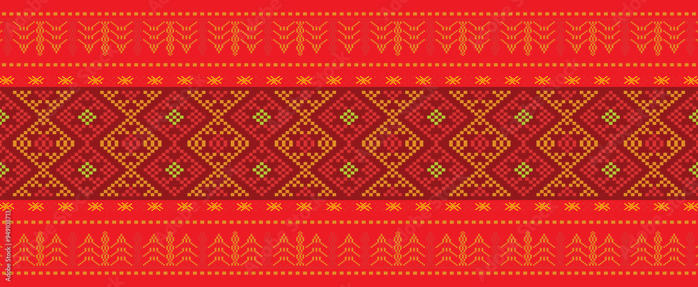 Traditional pattern, fabrics, asian pattern, islamic border, repeat, handmade pattern, ethnic background, ulos batak Traditional pattern, fabrics, asian pattern, islamic border, repeat, handmade pattern, ethnic background, ulos batak