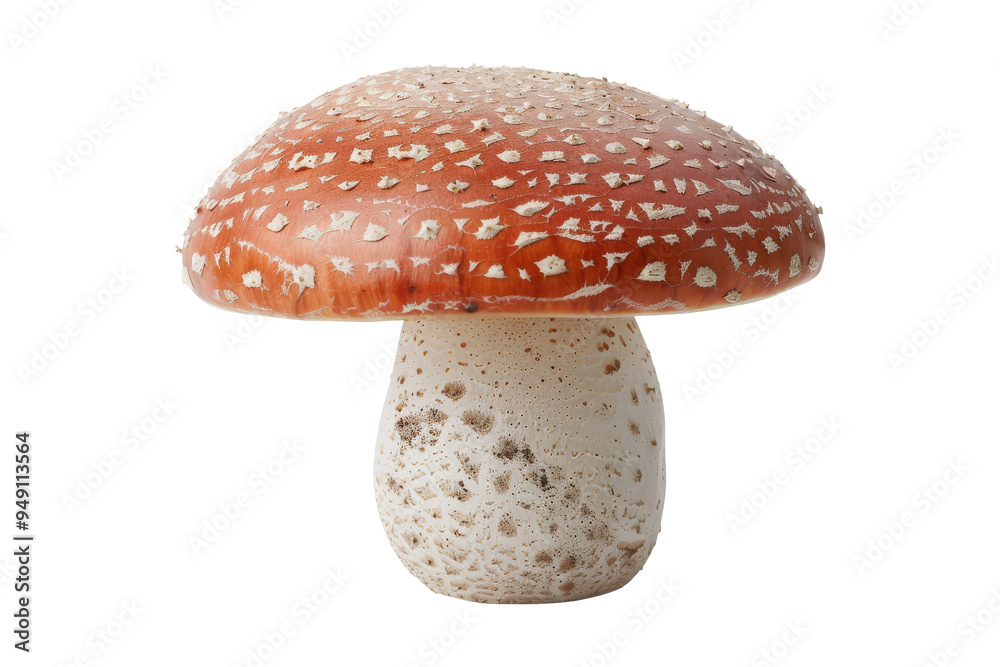 Obraz premium Fly Agaric Mushroom Isolated
