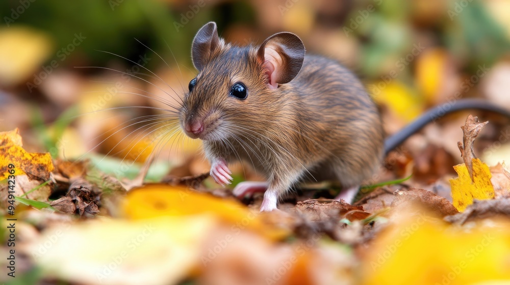 Close-up shot of a brown mouse. This image is great for illustrating stories about rodents or nature. Close-up shot of a brown mouse. This image is great for illustrating stories about rodents or nature.