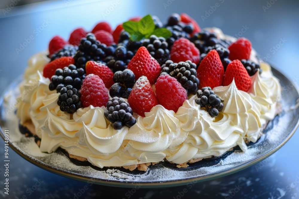 4 Pavlova dessert 4 Pavlova dessert
