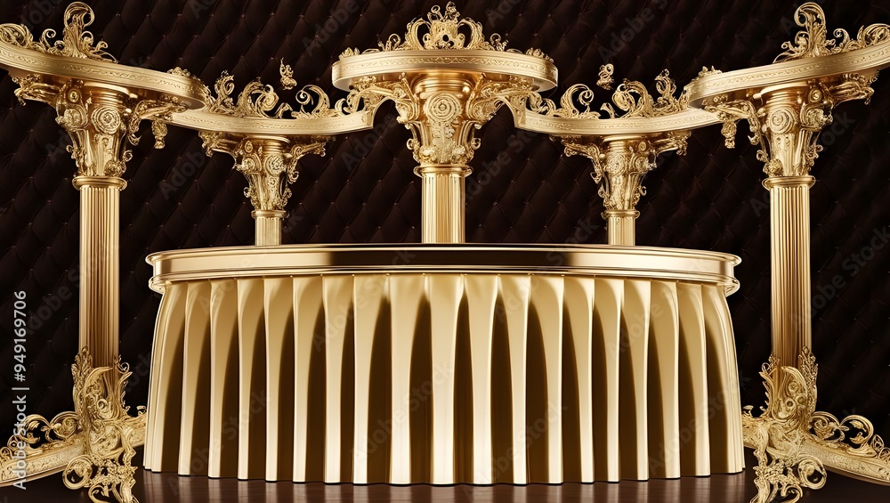 Naklejka premium antique column