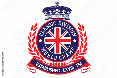 Classic typography, Champion typography slogan, athletic apparel design graphic print, sports Vintage Print for sportswear apparel, USA  typography emblem.eps