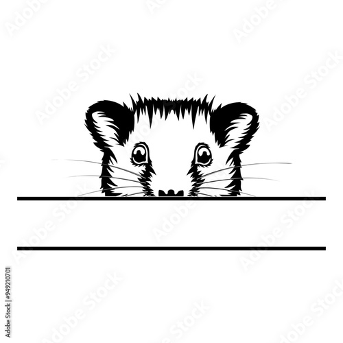 Peeking Mouse