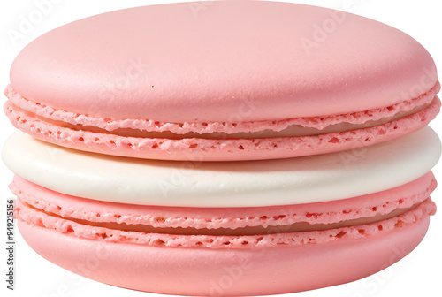 Pink sweet macaron