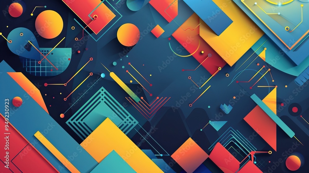 Abstract Geometric Shapes and Patterns Abstract Geometric Shapes and Patterns