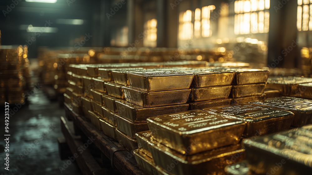 Pallets Of Gold Bars - gold, bars, ingots, stack, wealth, bullion, vault, storage, shiny, metal, investment, finance, security, asset, precious, economy, stockpile Pallets Of Gold Bars - gold, bars, ingots, stack, wealth, bullion, vault, storage, shiny, metal, investment, finance, security, asset, precious, economy, stockpile