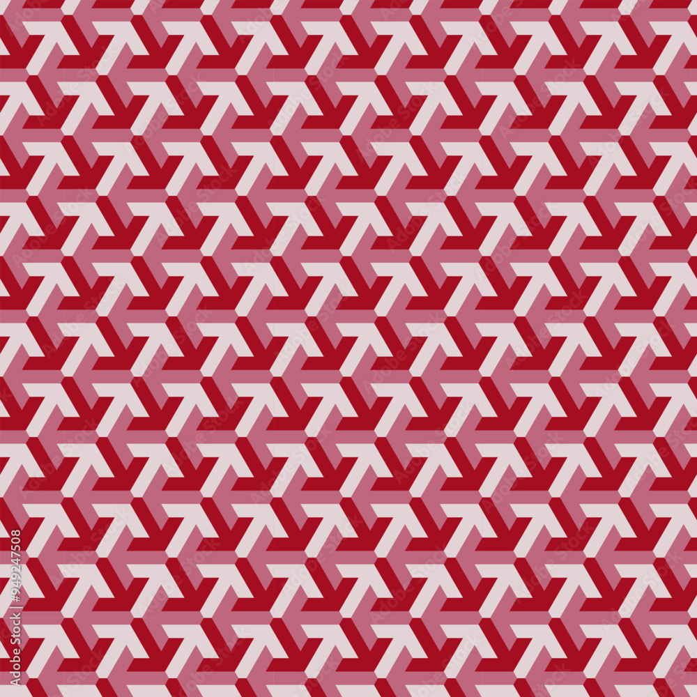 Abstract seamless red and white arrows pattern vector. Geometric ethnic oriental traditional art pattern. Design for background, wallpaper, clothing, wrapping, fabric element and textile print . Abstract seamless red and white arrows pattern vector. Geometric ethnic oriental traditional art pattern. Design for background, wallpaper, clothing, wrapping, fabric element and textile print .