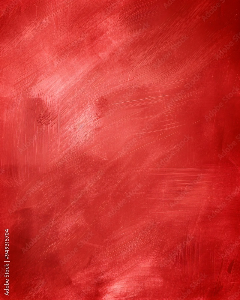 Obraz premium Abstract red background with textured brushstrokes.