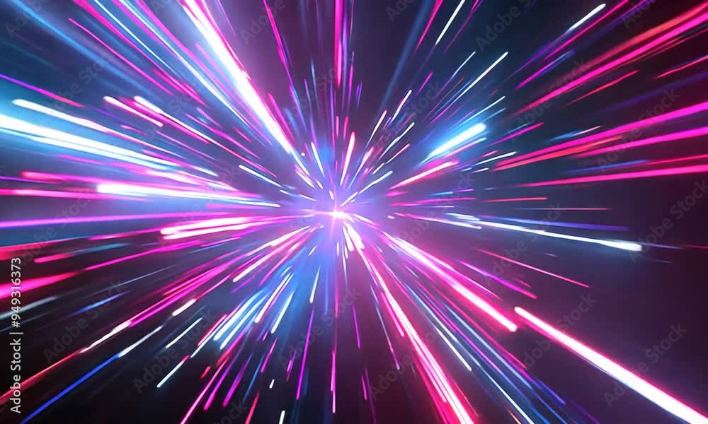 Abstract Neon Light Trails Abstract Neon Light Trails