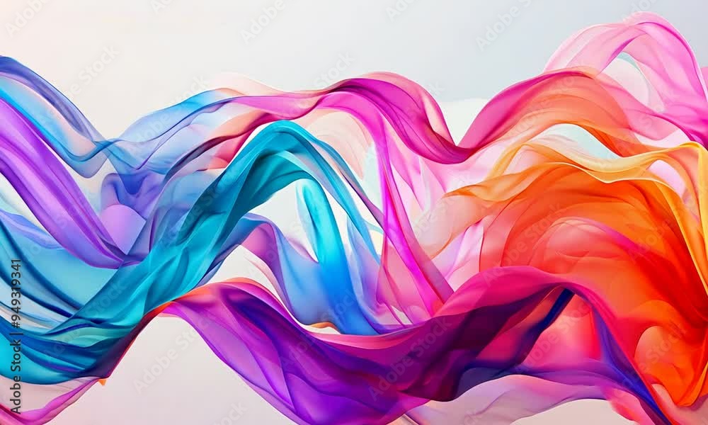 Abstract Colorful Fabric Abstract Colorful Fabric