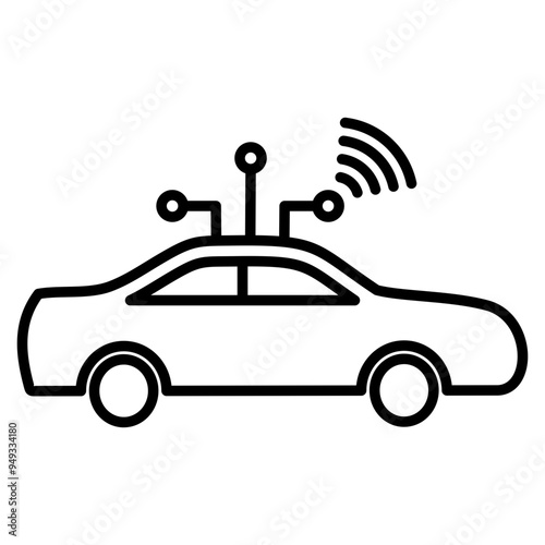 Autonomous Vehicle icon