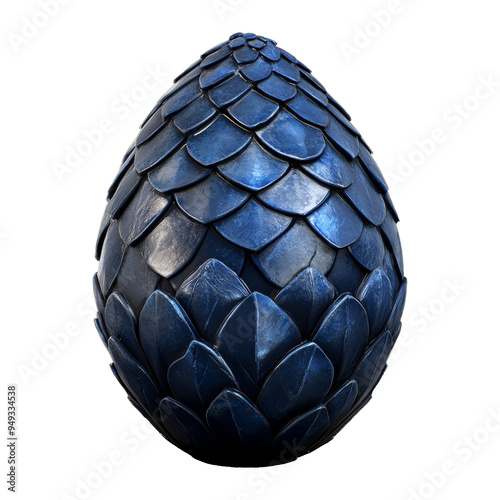 Beautiful scaly dragon egg