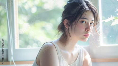 Free Download 若い女性のポートレート - GFXLoad