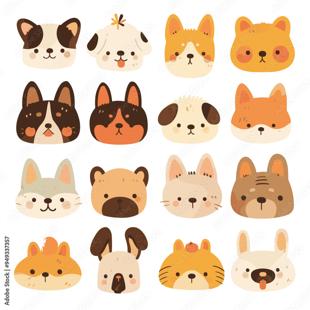 set of animals set of animals