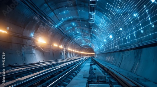 Innovative use of IoT sensors to monitor the structural integrity and condition of a tunnel under construction enabling real time data analysis predictive maintenance and safety optimization