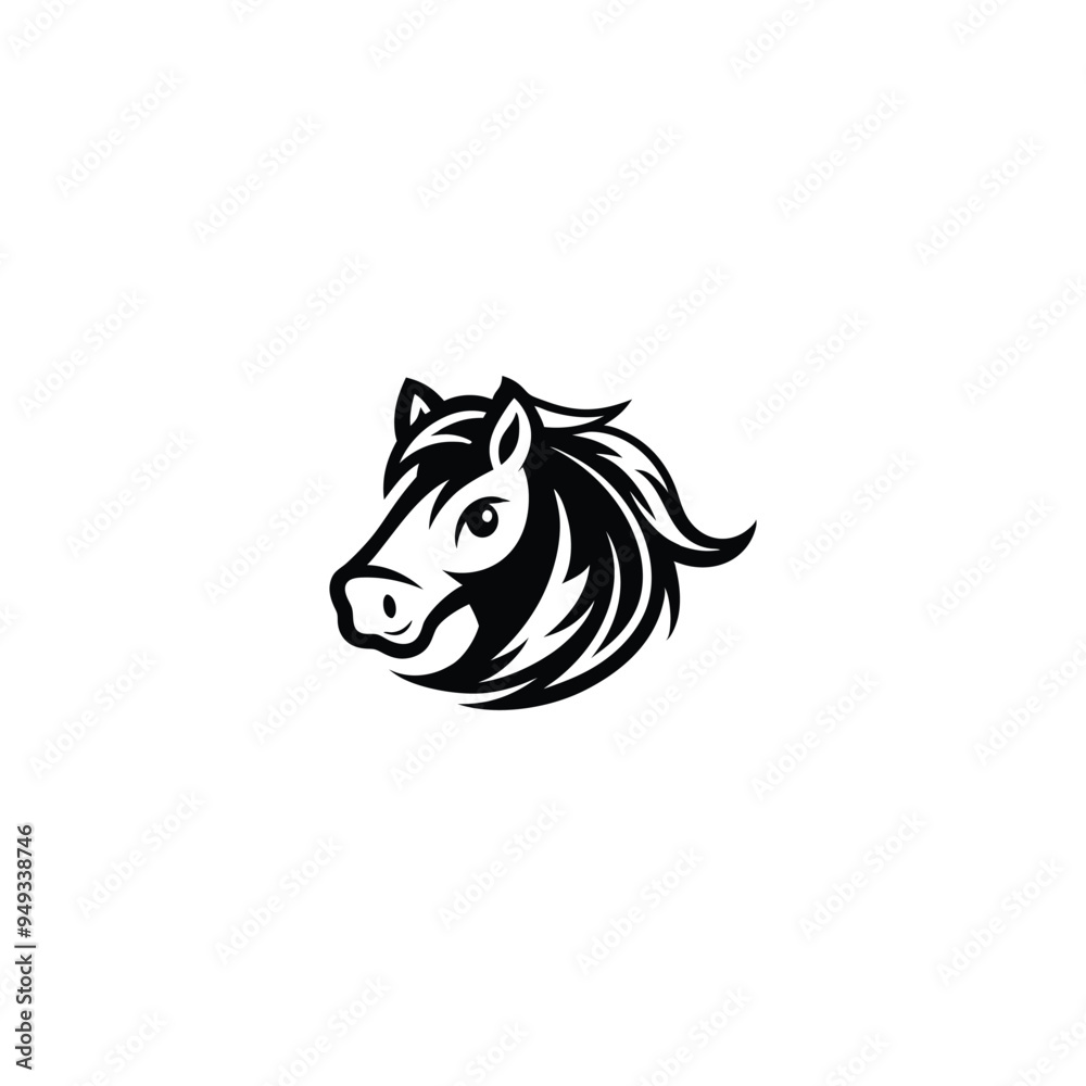 Obraz premium Horse Logo design