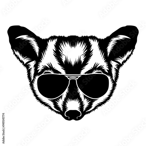 Sugar Glider In Sunglasses