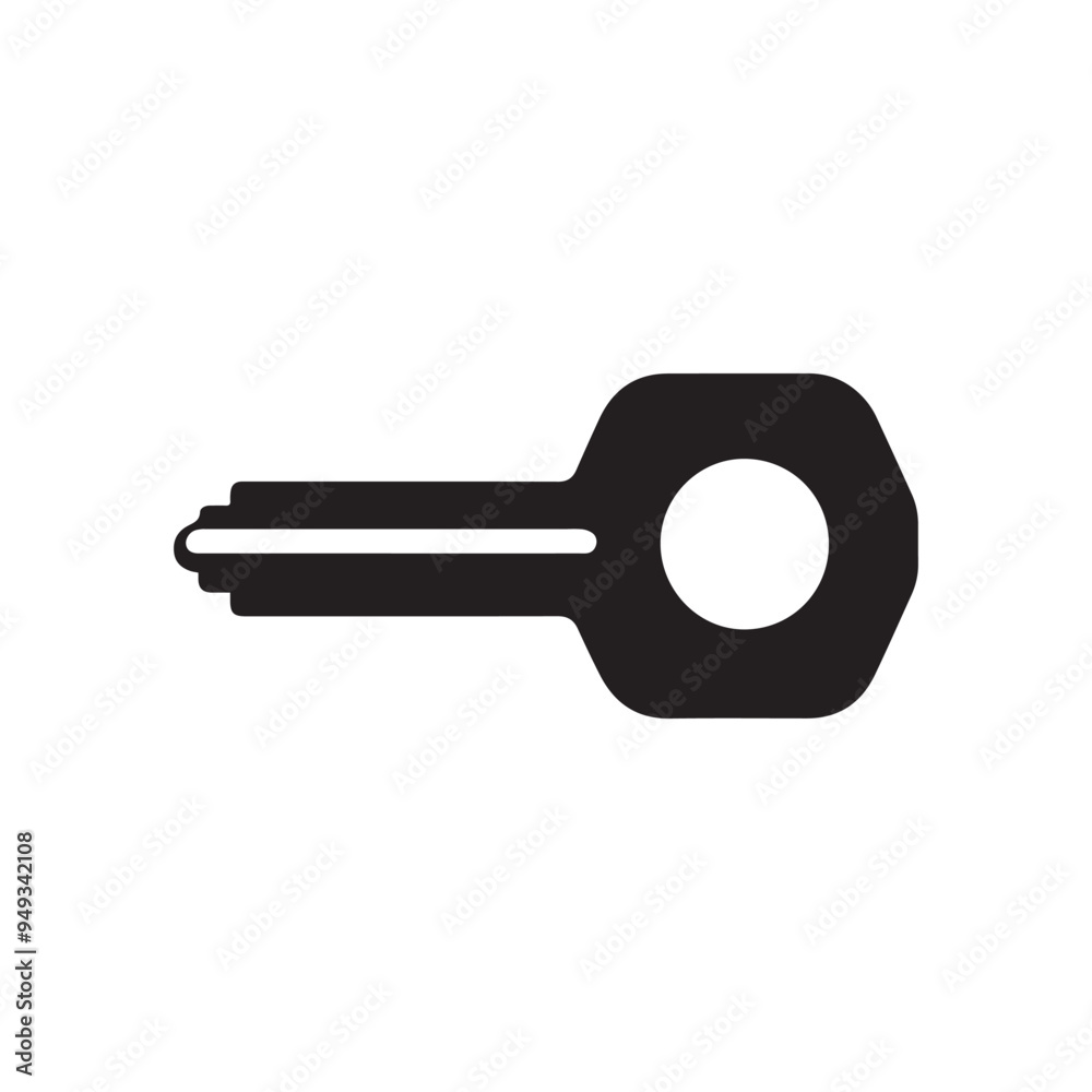 Key lock black icon security protection background design. Key lock black icon security protection background design.