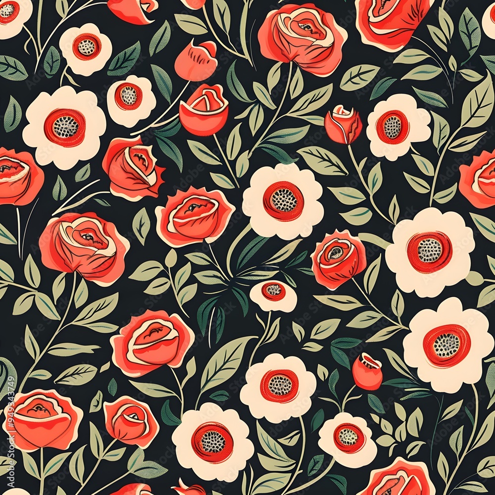 retro seamless pattern retro seamless pattern