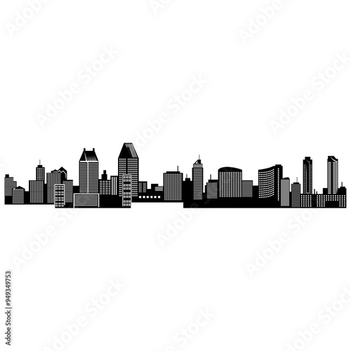 USA - San Diego Skyline